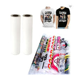 PET Flim DTF Digital Printing Custom Ready To Press Heat Transfer Roll Designs For T Shirts Clothes