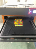 T-shirt oven for baking in DTG process