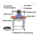 Double station pneumatic pressing machine